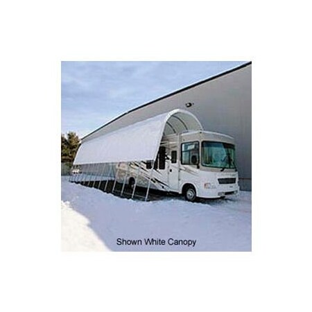 Clearspan Open Garage 18'W x 16'H x 36'L Tan PB02904R4T